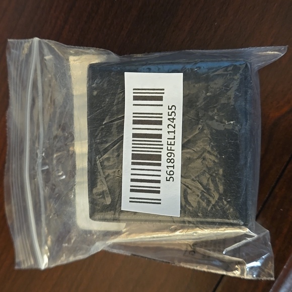 Men's 8mm Gunmetal Black Tungsten Ring with Synthetic Meteorite Inlay Modern - Picture 7 of 7